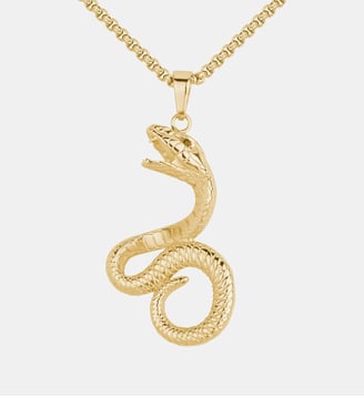 Collier Serpent Doré en Acier - Phebus - Acier