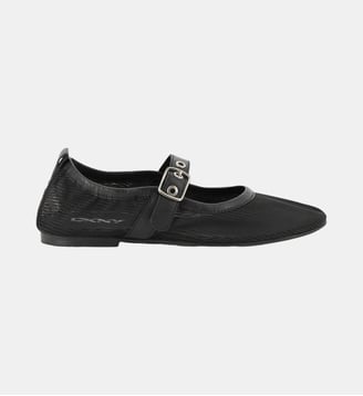 Ballerines en cuir d’agneau - DKNY - Black
