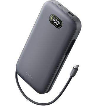 Batterie externe Boostcharge 240W avec cable integre - Belkin - Standard