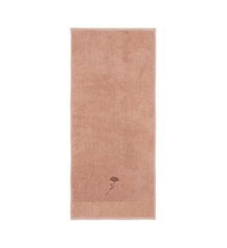Serviette de toilette  en coton - Boss Home - A motif