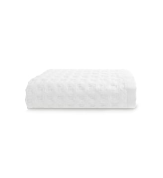 Serviette eponge pur coton - Garnier Thiebaut - Neige