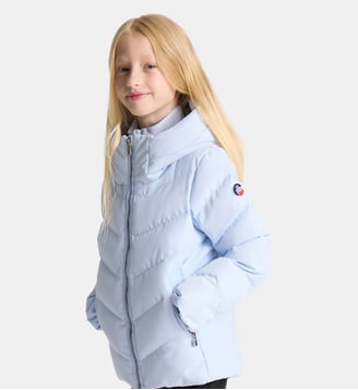 Veste de ski delphine jr col montant coupe regular - Fusalp - Nuage