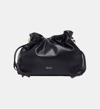 Sac cabas Riccy souple fermeture cordons  - Liu Jo - Nero