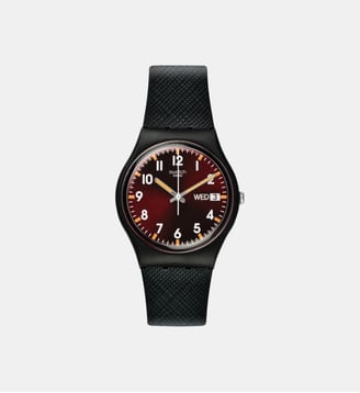 Montre Gent Rouge SO28B704 - Swatch - Noir