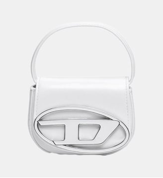 Mini sac iconique 1DR XS avec plaque D logo - Diesel - Blanc