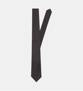 cravate   Large (7cm) - Seidensticker - Noir