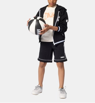 Sweat zippé à capuche - DKNY - Black