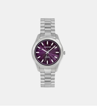 Montre Adrienne Violet XC3344ISV\2 - Louis Pion - Argenté