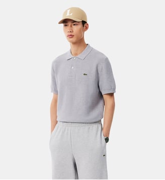Polo Maille classic fit - Lacoste - Gris chine