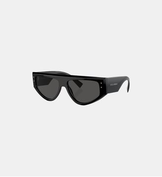 Lunettes de soleil Rectangulaire DG4461 - Dolce & Gabbana - Noir