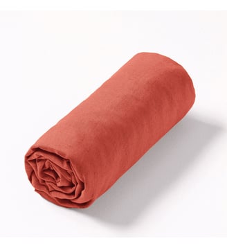 Drap-housse lin lavé AM.PM