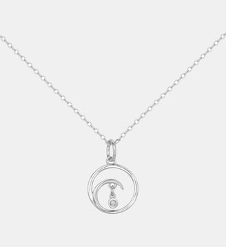 Collier en Argent avec diamant blanc - La Garçonne Diamant - Argent