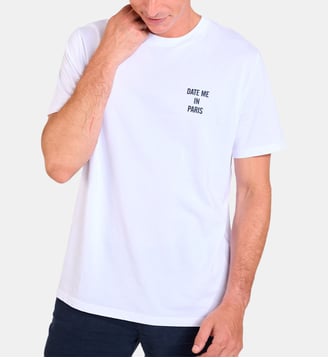 T-shirt MORGAN PARIS - Cala 1789 - Blanc