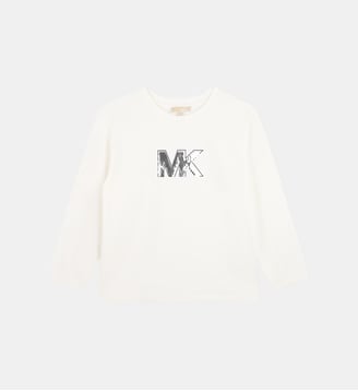 Tee-shirt manches longues - Michael Kors Kids - Off white