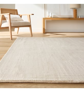 Tapis 100% Tencel™, fait main, aspect vieilli La Redoute Interieurs