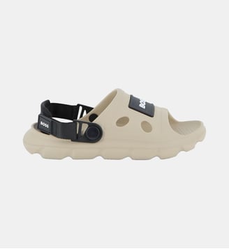 Sandales à fermeture par bandes auto agrippantes - BOSS Kidswear - Sand