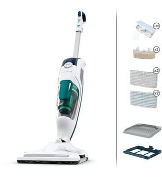 Balai vapeur RY7777WH Clean & Steam Revolution - Rowenta - Coloris unique
