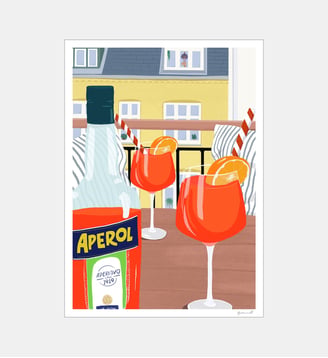 Poster   Altan Hygge - ByKammille - Poster & Frame - Multicolore
