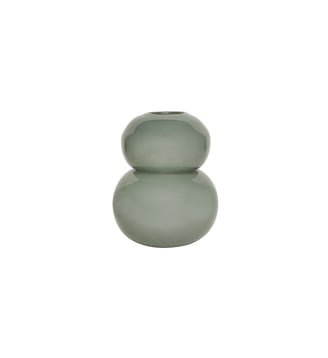 Vase en verre à relief - OYOY - Vert