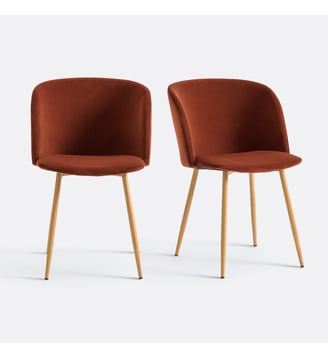 Lot de 2 fauteuils de table Lavergne La Redoute Interieurs