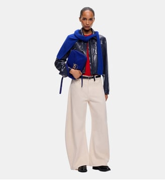 Pantalon barrel en bull denim - Pinko - Beige