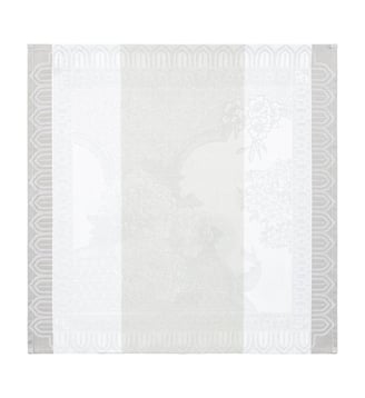 Serviette de table Promenade impériale - Le Jacquard Francais - Nacre