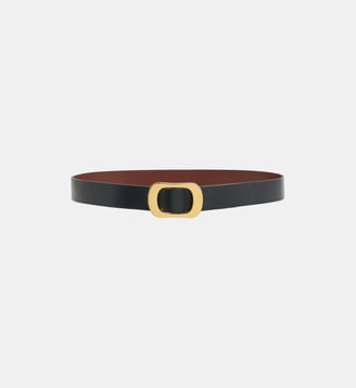Ceinture en cuir réversible - DUO - Gerard Darel - Marron et noir