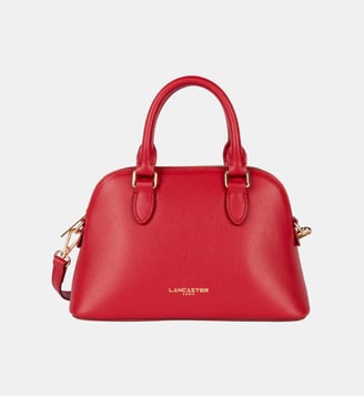 Sac à main Demi lune signature - Lancaster - Rouge