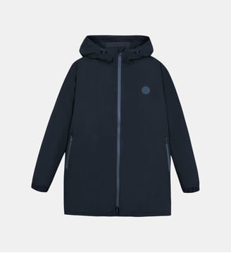Parka en toile - Faguo - Bleu marine