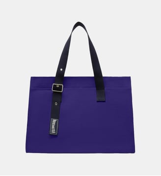 Grand Sac de plage Uni - Vilebrequin - Violette