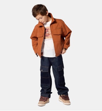 Tee-shirt manches courtes - Lanvin Kids - Off white
