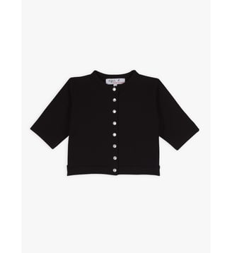 cardigan pression - Agnès b. - Noir