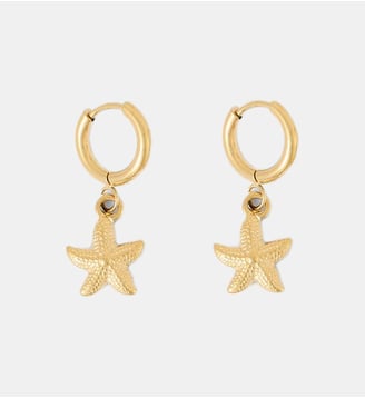 Boucles d'oreilles étoiles de mer en acier inoxydable - Balaboosté - Doré