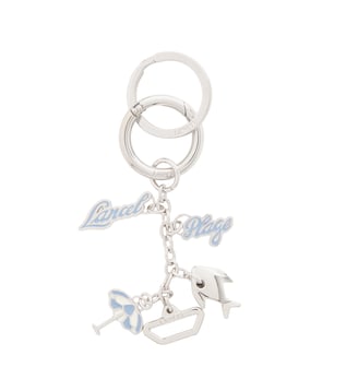 Porte-clés multi-charms Plage - Lancel - Argent