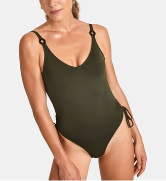 Maillot 1 piece Margaux - Livia - Kaki