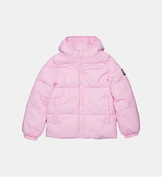 Veste matelassée avec logo - Diesel Kids - Rose clair