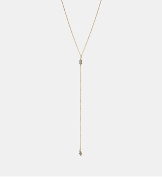 Collier cravate longue quartz fumé - venus Caroline Najman