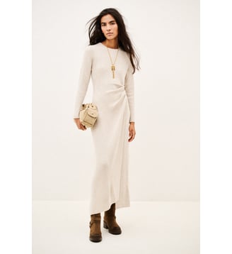 Robe Bamaya - Ba&sh - Beige chiné