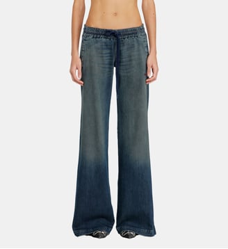 Relaxed Low Waist 2078 D-Ainty Joggjeans® - Diesel - Bleu foncé