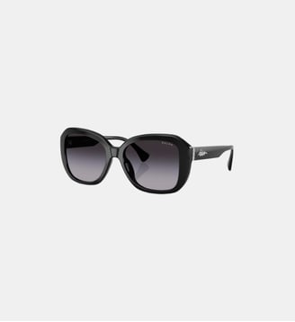 Lunettes de soleil Carré RA5321U - Polo Ralph Lauren - Noir brillant
