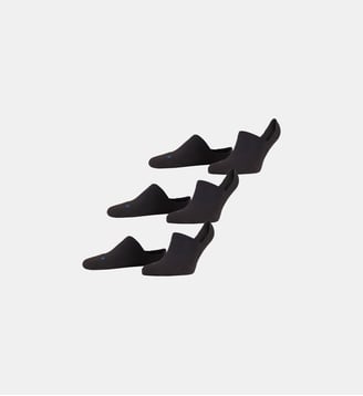 Chaussettes Invisibles Cool Kick 3-Pack Fibre artificielle - Falke - Noir basic