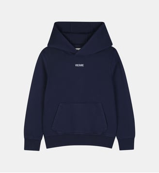Sweat à capuche - Zadig&Voltaire Kids - Bleu cargo