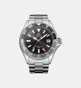 Montre automatique Mako Noir RA-BC0001B30B - Orient - Argenté