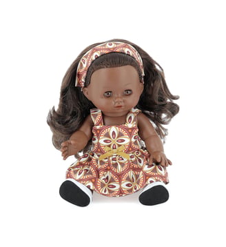 Câlinette 28 cm NORAH - Petitcollin - Multicolore
