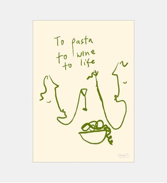 Poster   To Life - The Poster Club x Ruby Hughes - Poster & Frame - Vert