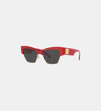 Lunettes de soleil Œil de chat DG4415 - Dolce & Gabbana - Rouge