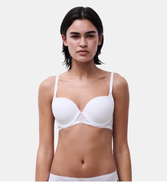 Soutien-gorge coques emboîtant en dentelle Chantelle