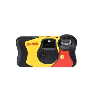 Appareil prêt à photographier jetable FunSaver Flash intégré 27 Photos - Kodak - Jaune