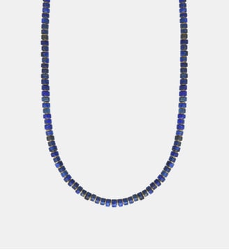 Collier   - Ninon - Satellite - Bleu