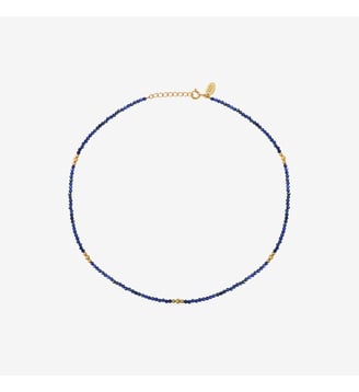 Collier doré améthyste - JERI Caroline Najman